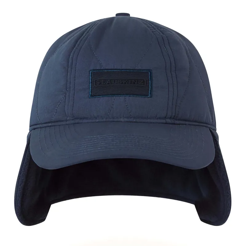Sealskinz Diss Waterproof Mens Onion Quilt Ear Warmer Cap - Navy-2