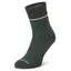 Sealskinz Thurton Solo QuickDry Mid Length Socks - Olive/Grey Marl