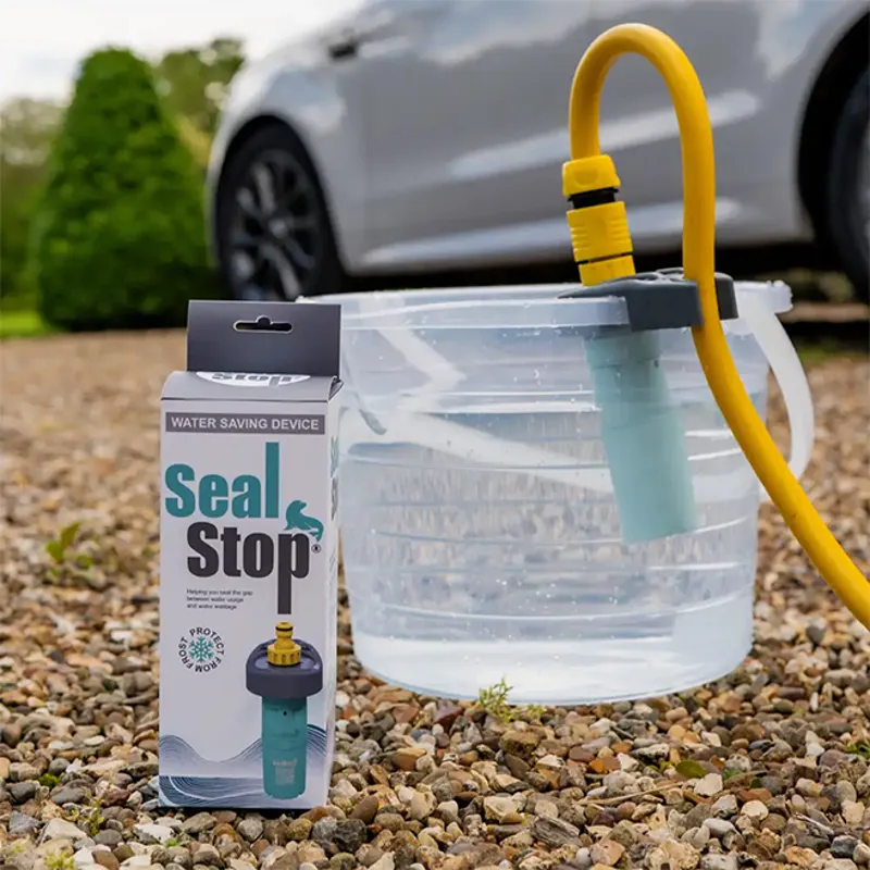 SealStop Water Saving Hose Valve - Blue-1