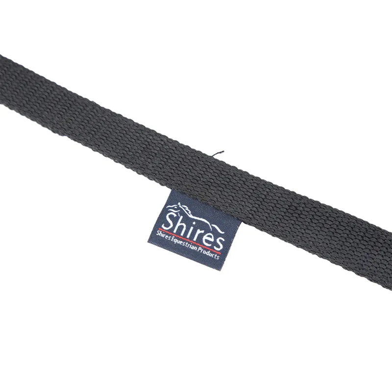 Shires Nylon/Elastic Daisy Rein - Black-6
