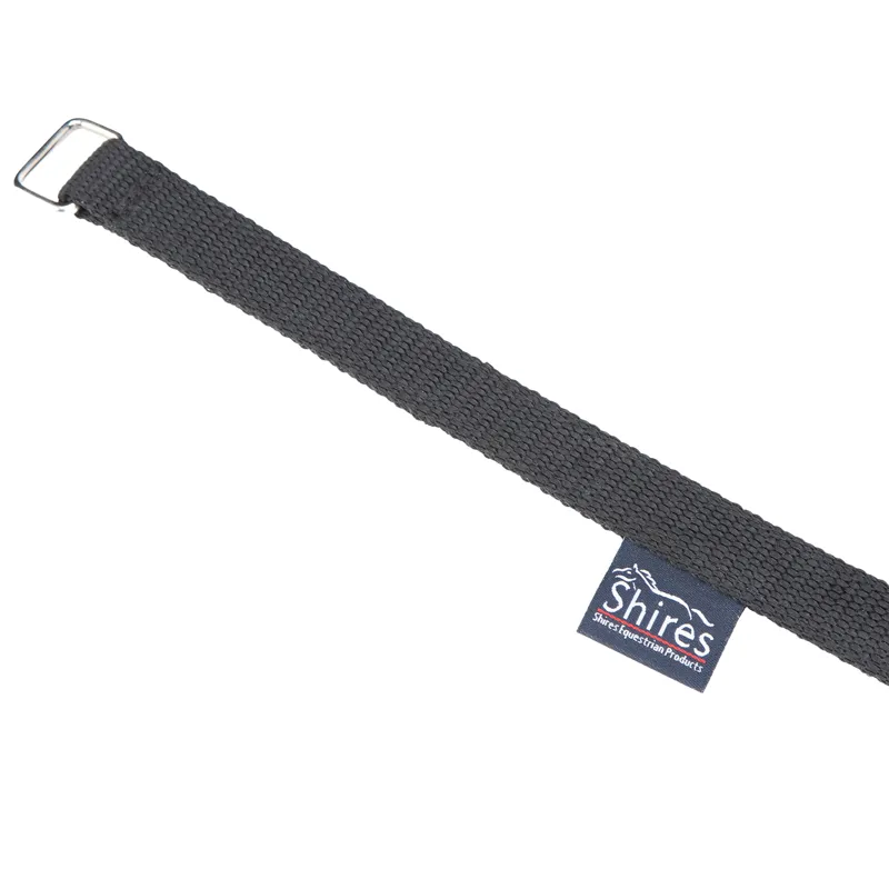 Shires Nylon/Elastic Daisy Rein - Black-4