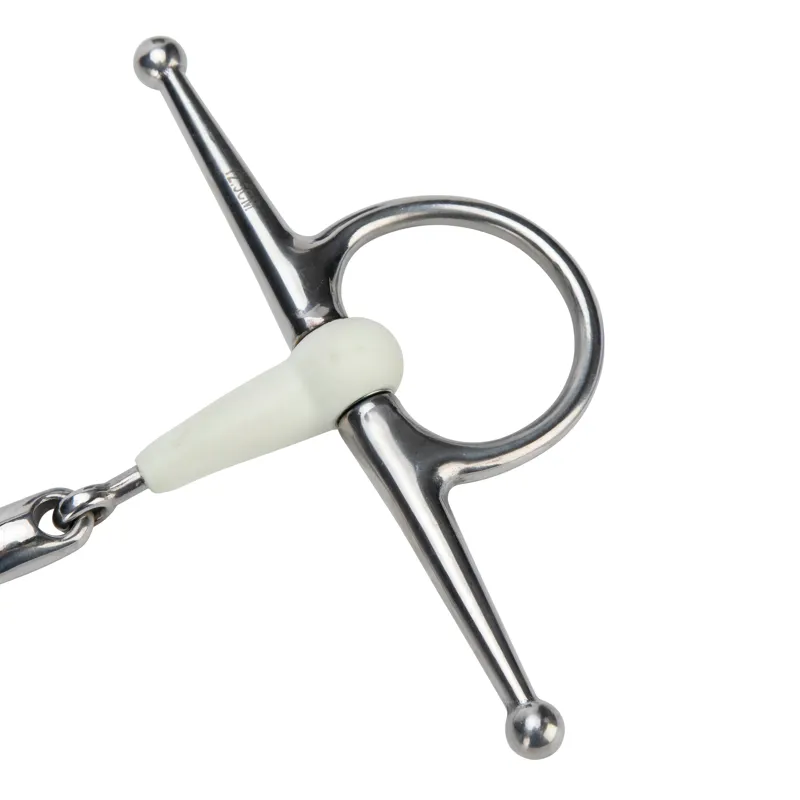 Shires EquiKind Softie Peanut Link Full Cheek Bit-1