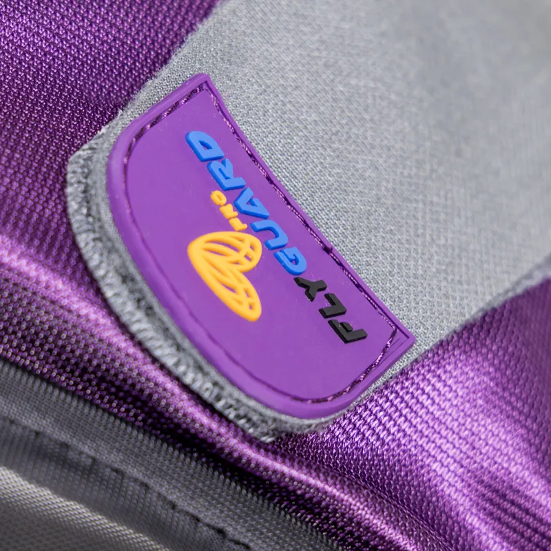 Shires FlyGuard Pro Deluxe Fly Mask with Nose Fringe - Purple-4