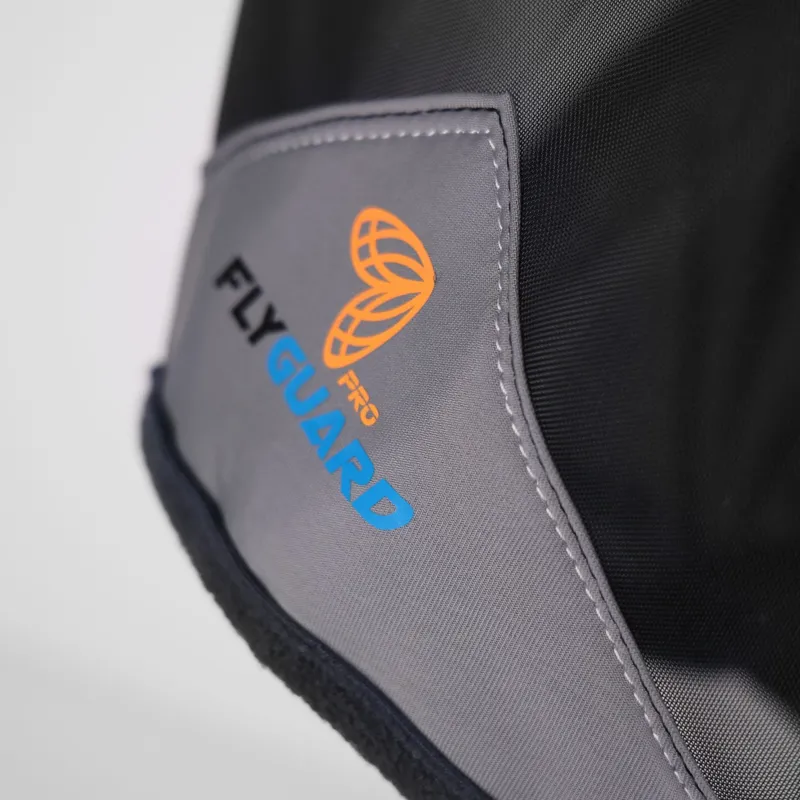 Shires FlyGuard Pro Fine Mesh Fly Mask with Ear Holes - Jet-2