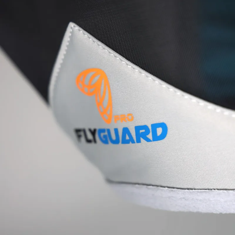 Shires FlyGuard Pro Fine Mesh Fly Mask with Ear Holes - Teal-3