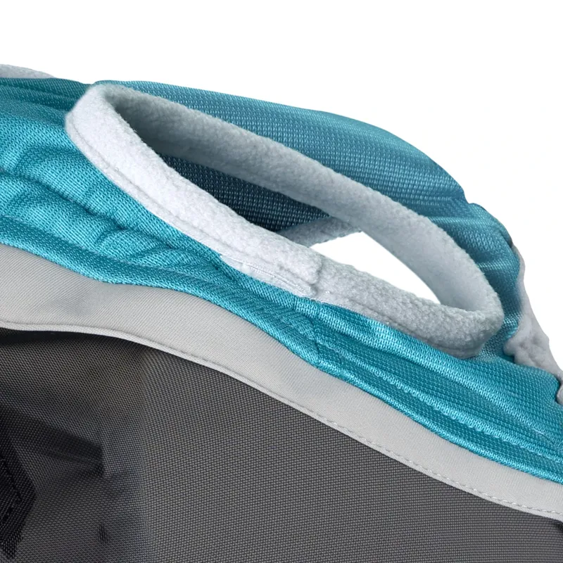 Shires FlyGuard Pro Fine Mesh Fly Mask with Ear Holes - Teal-4