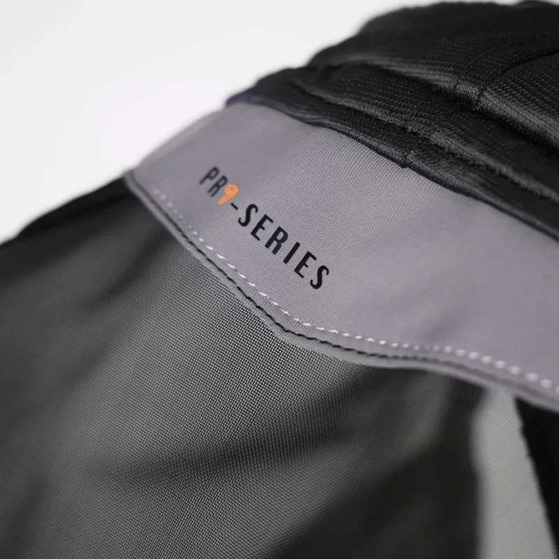 Shires FlyGuard Pro Fine Mesh Fly Mask with Ears and Fringe - Jet-4