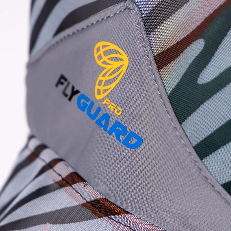 Shires FlyGuard Pro Zeb-Tek Fly Mask with Ears and Nose - Zebra-2