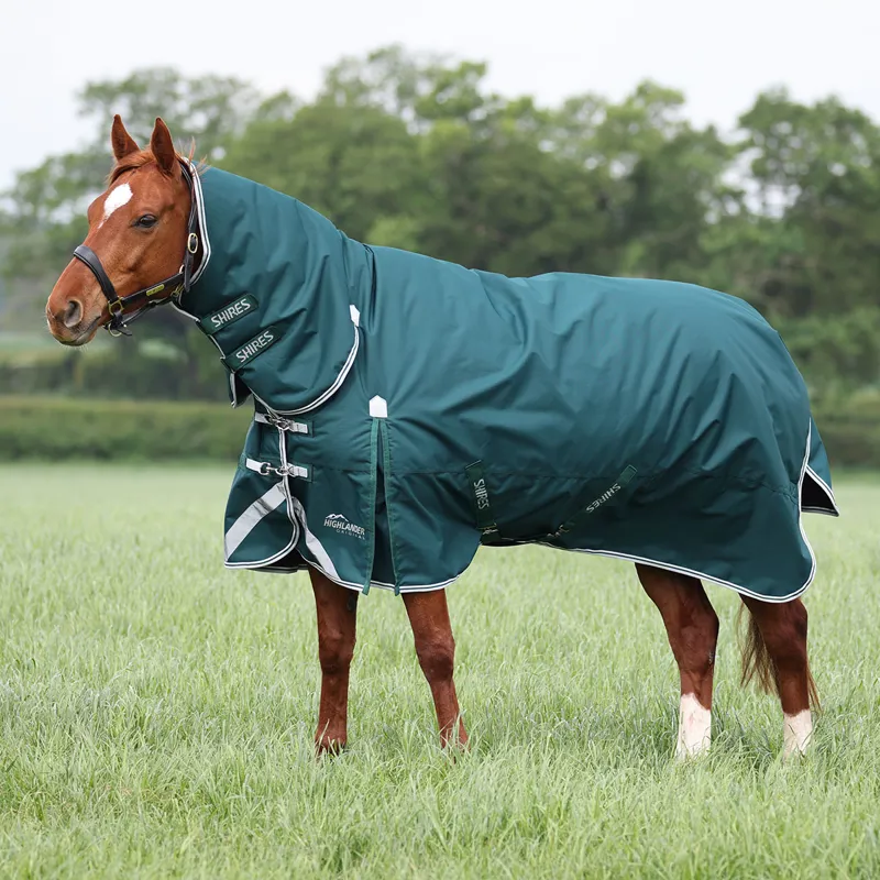 Shires Highlander Original 300g Combo Turnout Rug - Green
