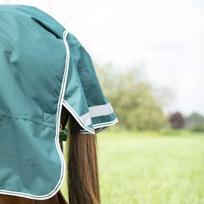 Shires Highlander Original 300g Combo Turnout Rug - Green-3