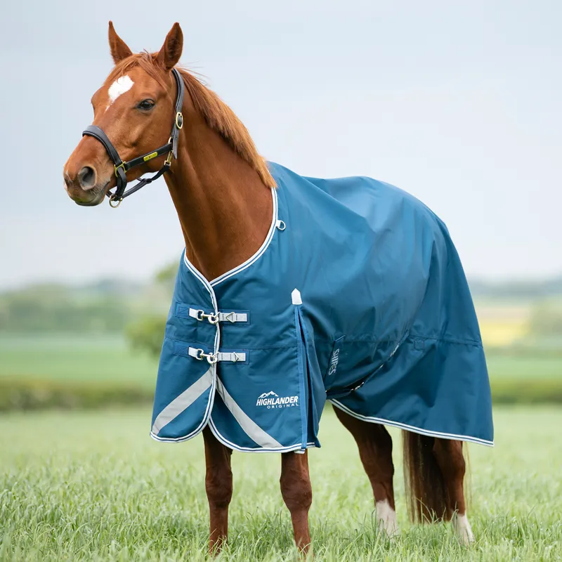 Shires Highlander Original 50g Standard Neck Turnout Rug - Ocean