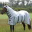 Shires Highlander Plus Sweet-Itch Combo Fly Rug - White and Air Force Blue