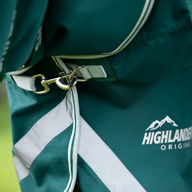 Shires Highlander Original 300g Standard Neck Turnout Rug - Green-3