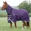 Shires Highlander Original 100g Combo Neck Turnout Rug - Plum