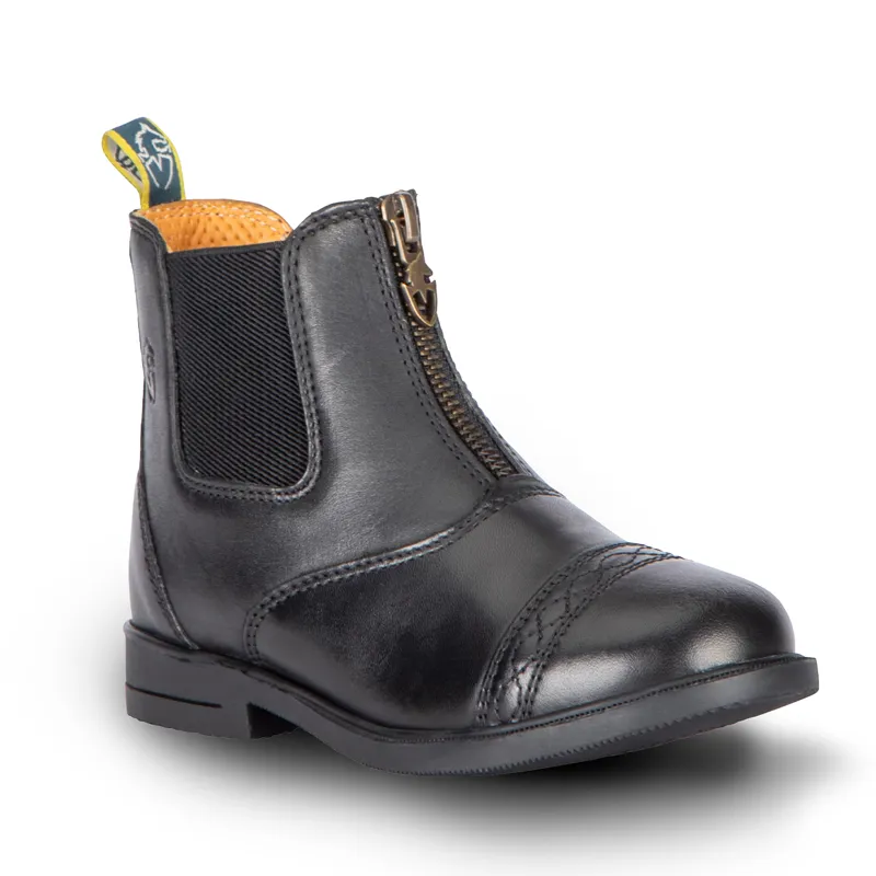 Moretta Materia Junior Paddock Boots - Black