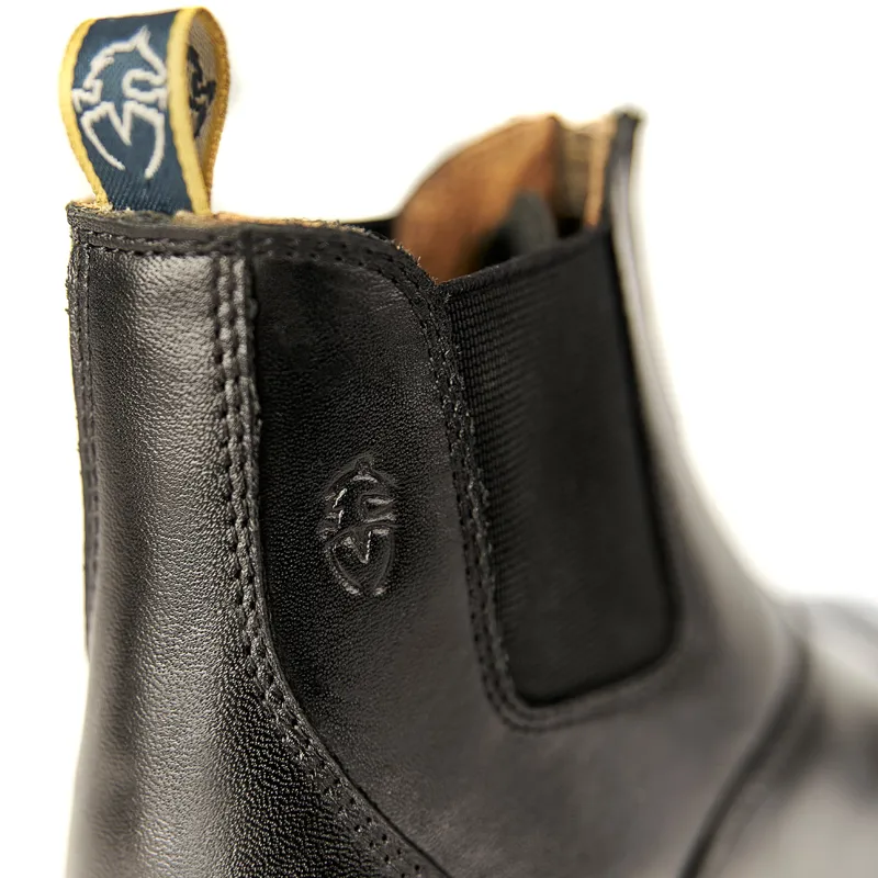 Moretta Materia Junior Paddock Boots - Black-5