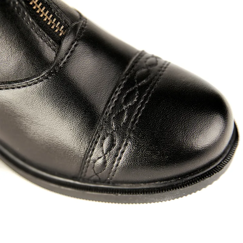 Moretta Materia Junior Paddock Boots - Black-3