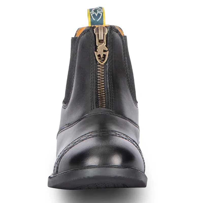 Moretta Materia Junior Paddock Boots - Black-8