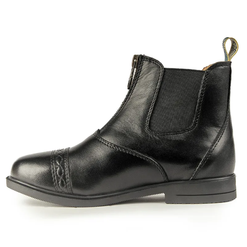 Moretta Materia Junior Paddock Boots - Black-2