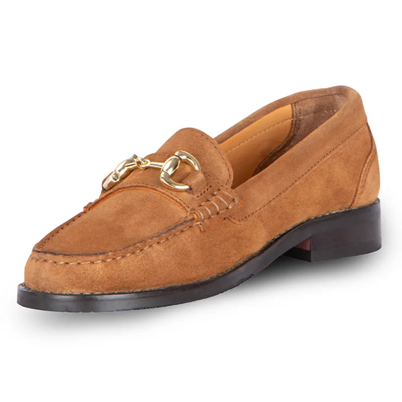 Moretta Rosa Ladies Loafers - Tan-4