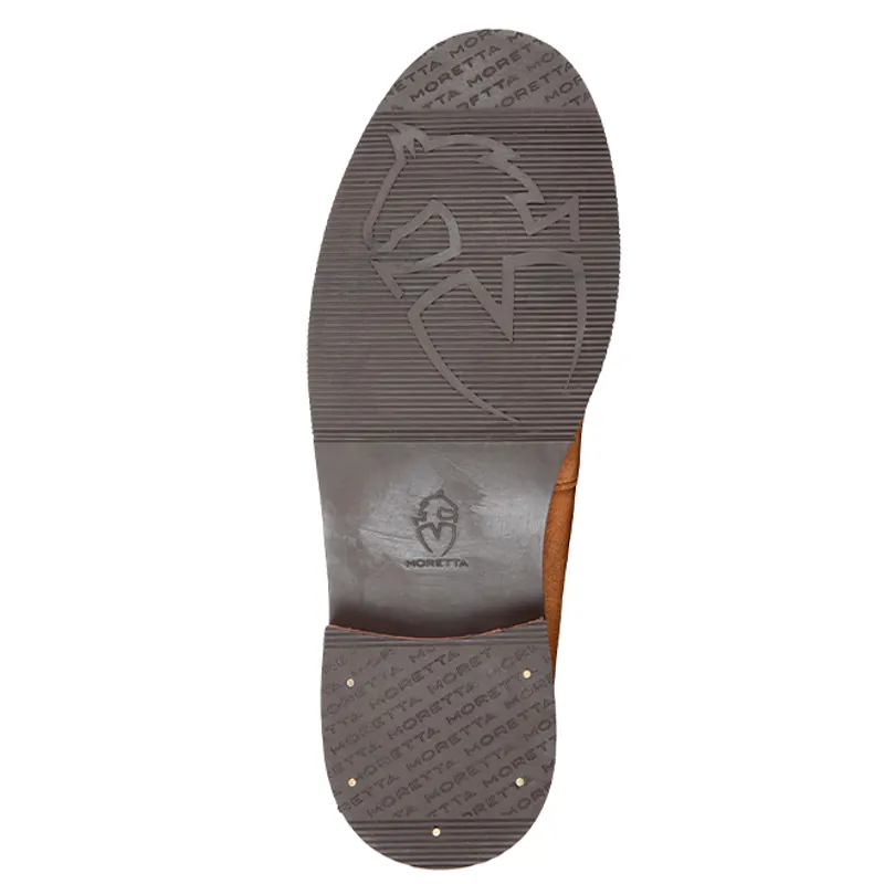 Moretta Rosa Ladies Loafers - Tan-7