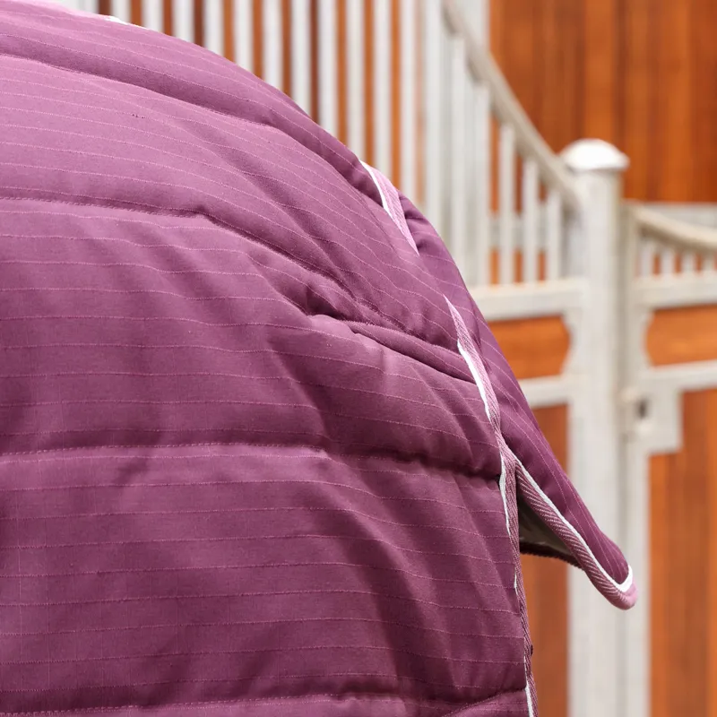 Shires Tempest Original 600D 300 Combo Stable Rug - Burgundy-3