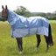 Shires Tempest Original Waterproof Combo Neck Fly Rug - Pale Blue