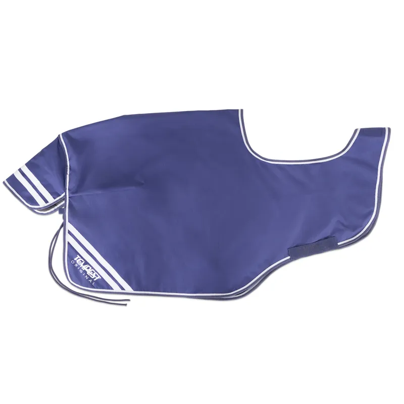 Shires Tempest Original Waterproof Exercise Sheet - Navy-4