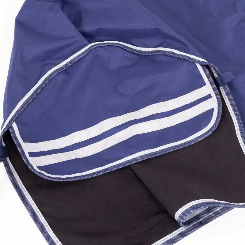 Shires Tempest Original Waterproof Exercise Sheet - Navy-2