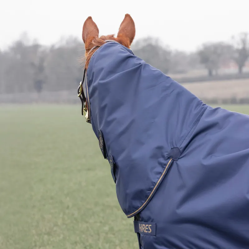 Shires Typhoon Lite Standard Neck 0g Turnout Rug - Navy-3