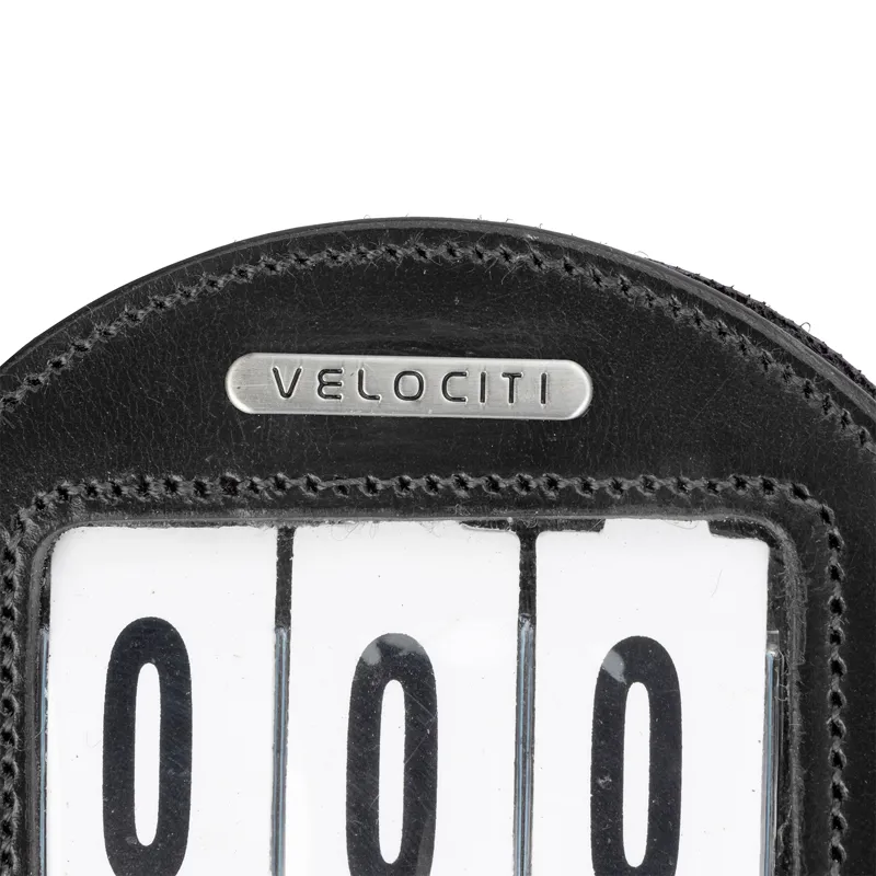 Velociti Bridle Number Holder - Black-5