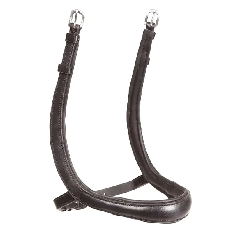 Velociti RAPIDA Ergonomic Curved Cavesson Noseband - Havana