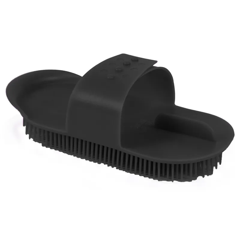 Shires Plastic Curry Comb - Black