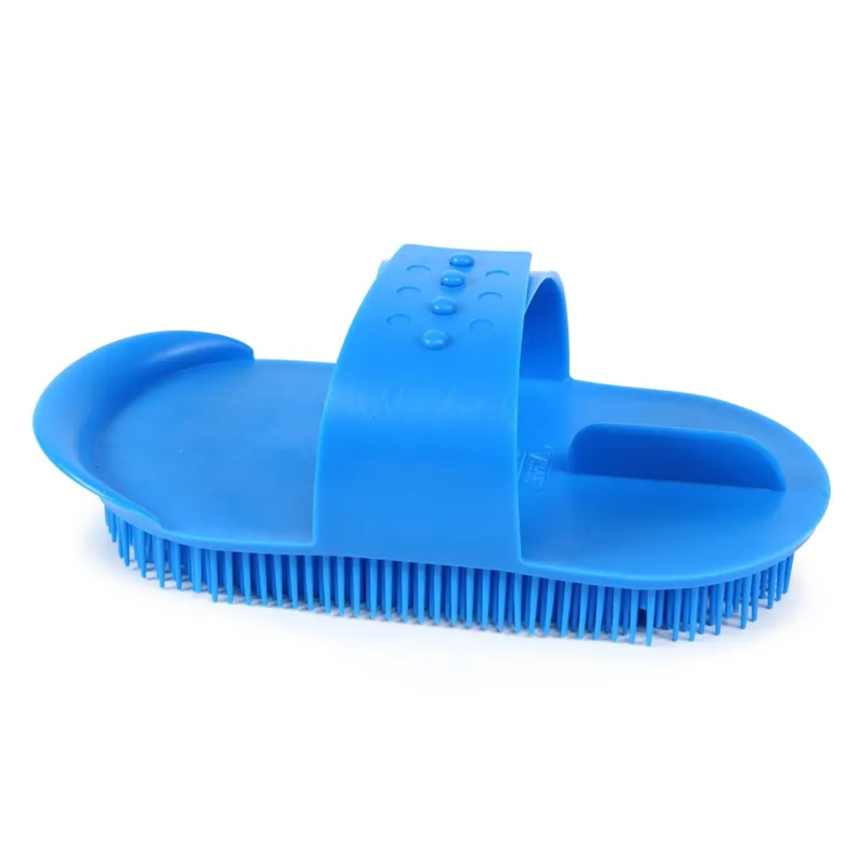 Shires Plastic Curry Comb - Blue