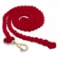 Shires Plain Lead Rope - Red