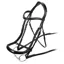 Velociti RAPIDA Ergonomic Cavesson Bridle with Reins - Black