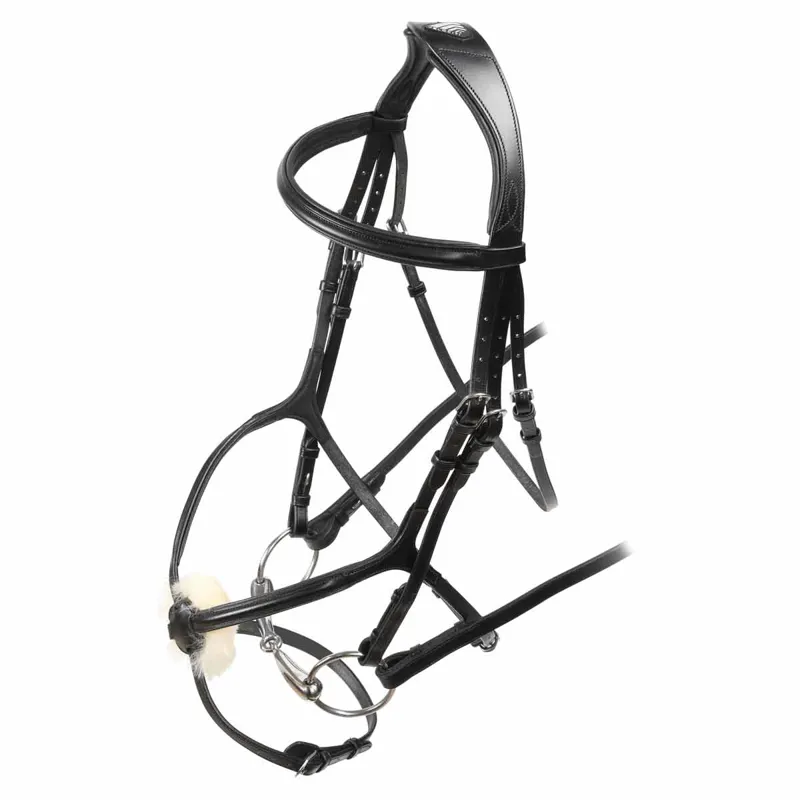 Velociti RAPIDA Grackle Bridle with Reins - Black
