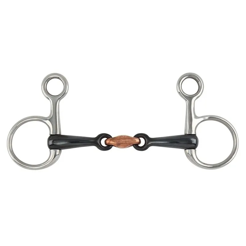 Shires Hanging Cheek Sweet Iron Snaffle Bit
