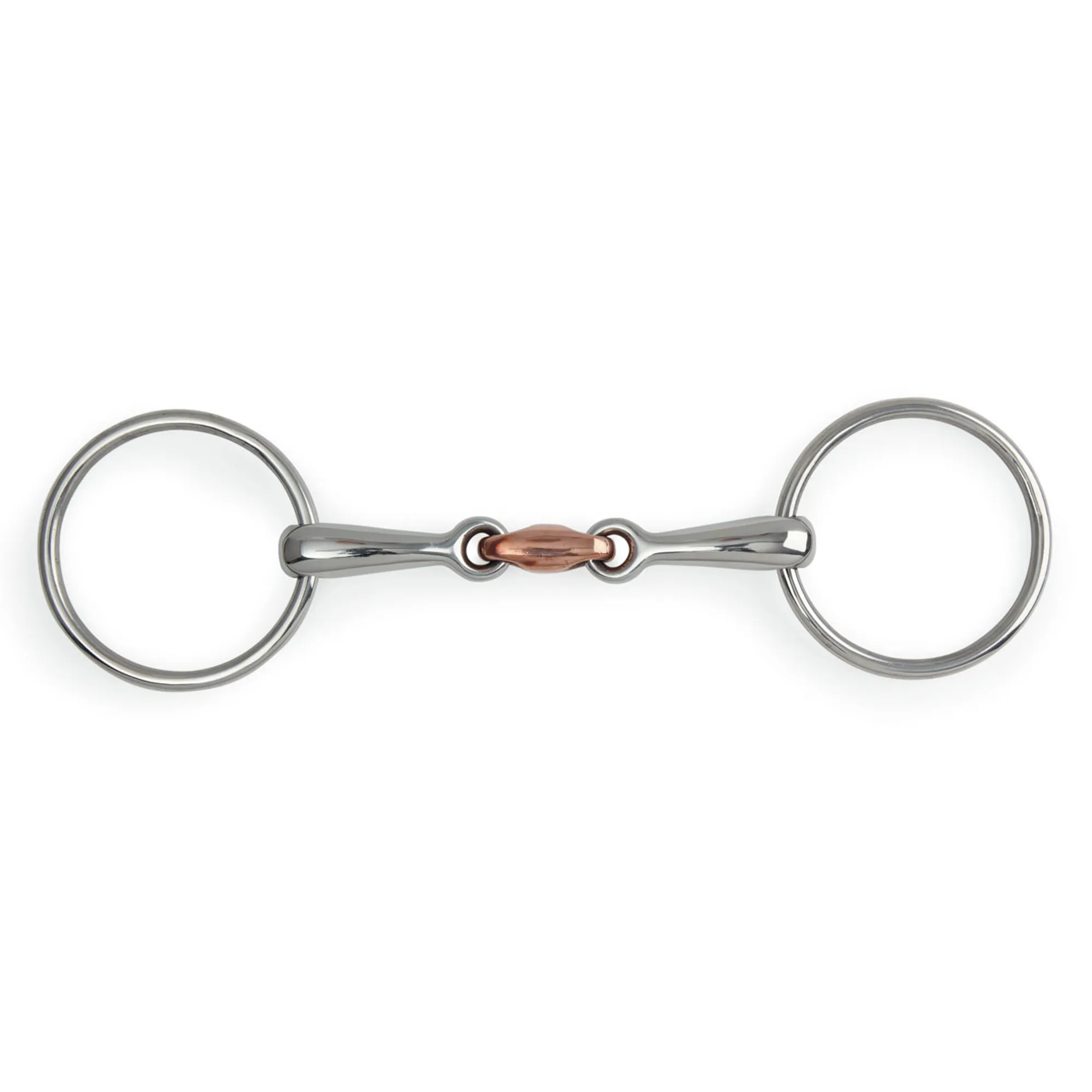 Shires Loose Ring Copper Lozenge Snaffle Bit