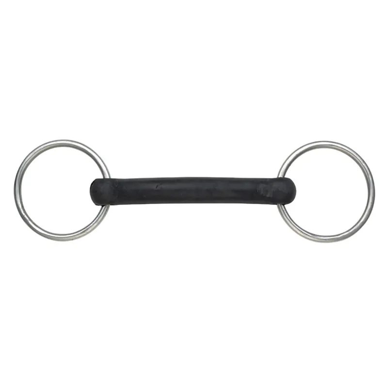 Shires Hard Rubber Mouth Snaffle Bit