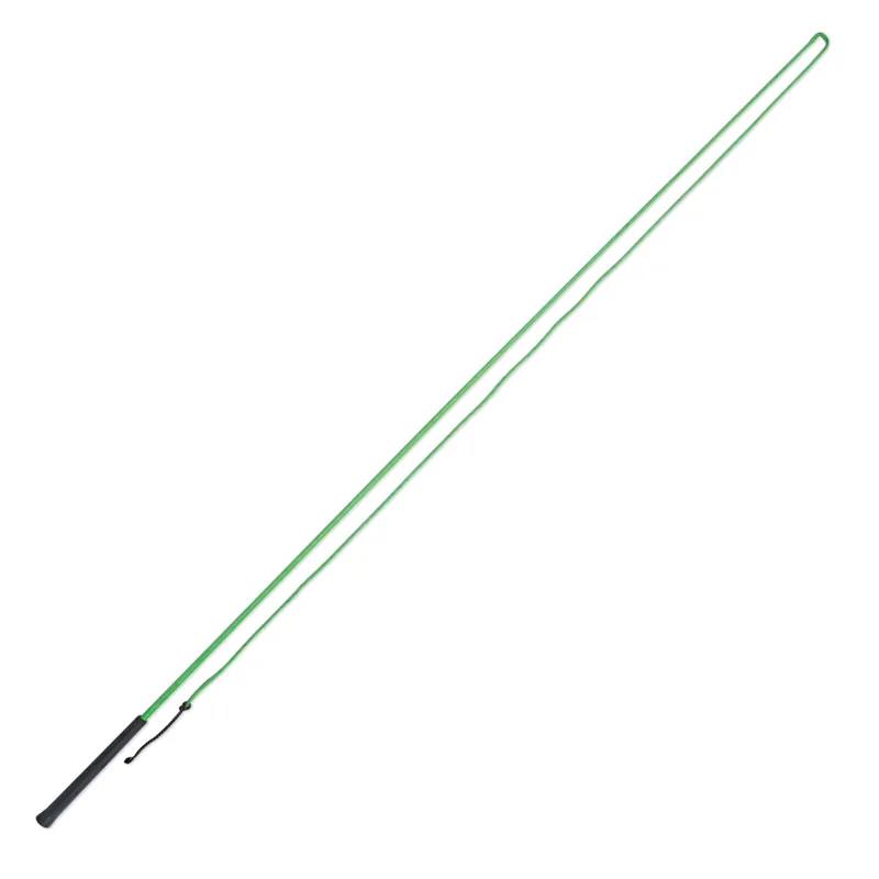 Shires Plain Lunge Whip - Green