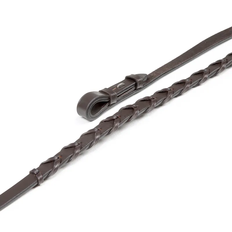 Velociti GARA Laced Leather Reins - Havana