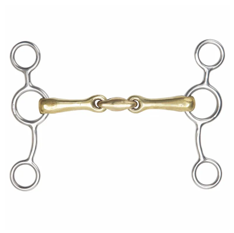 Shires Brass Alloy Tom Thumb Lozenge Bit