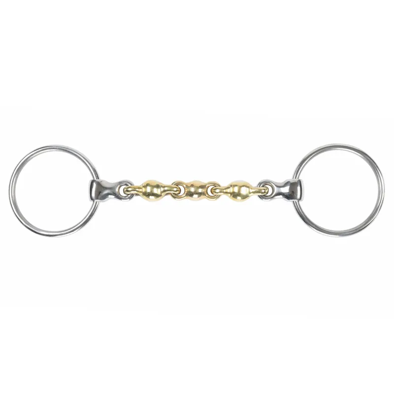 Shires Waterford Brass Alloy Loose Ring Bit