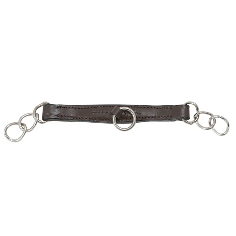 Velociti GARA Leather Curb Chain - Havana