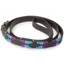 Shires Drover Polo Dog Lead - Purple/Turquoise/Pink
