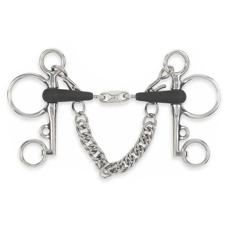 Shires Equikind+ Peanut Link Pelham Bit
