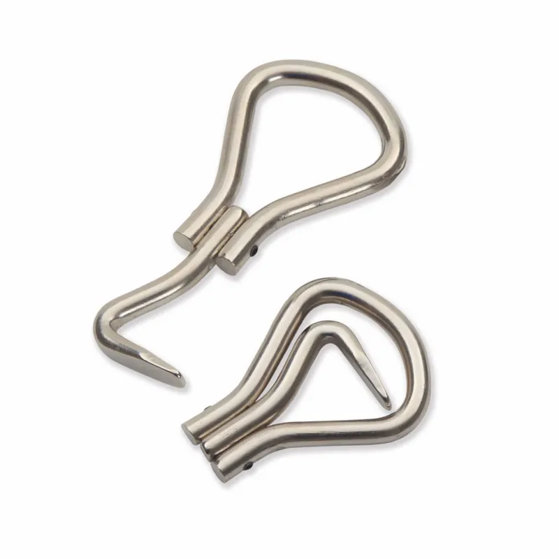 EZI-GROOM Folding Hoof Pick - Silver