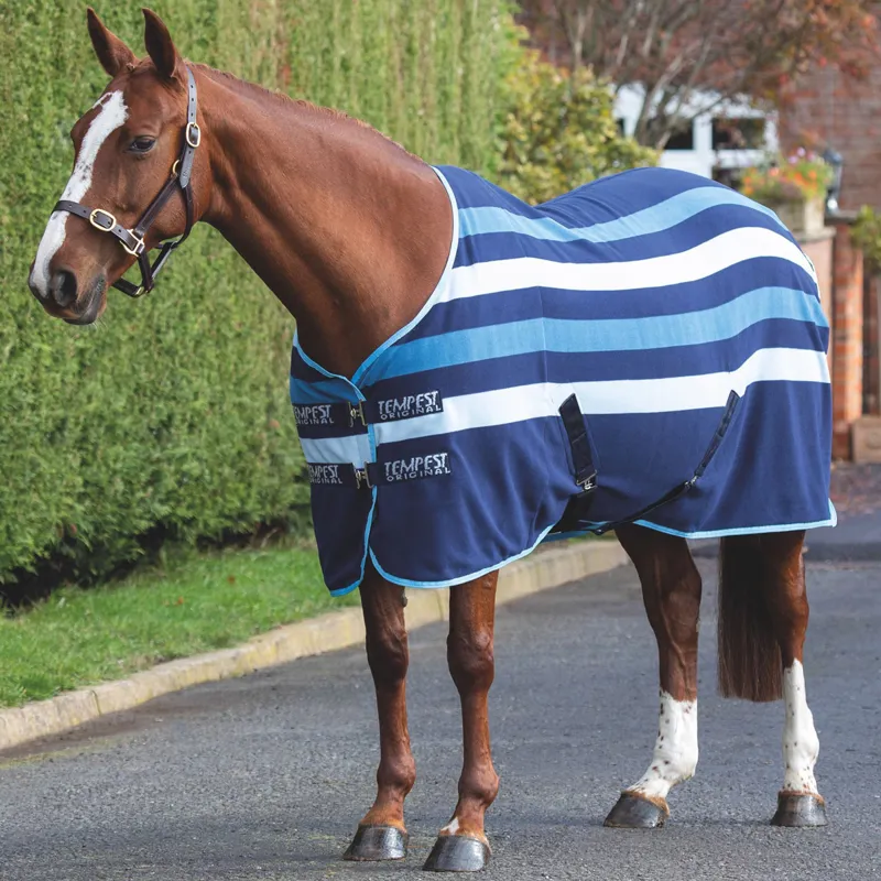 Shires Tempest Original Newmarket Fleece Rug - Blue