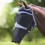 Shires FlyGuard Pro Fine Mesh Fly Mask with Nose - Black